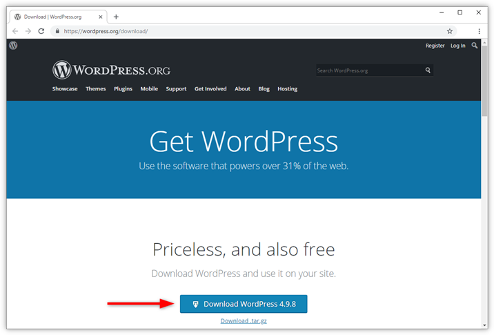 Как обновить WordPress вручную